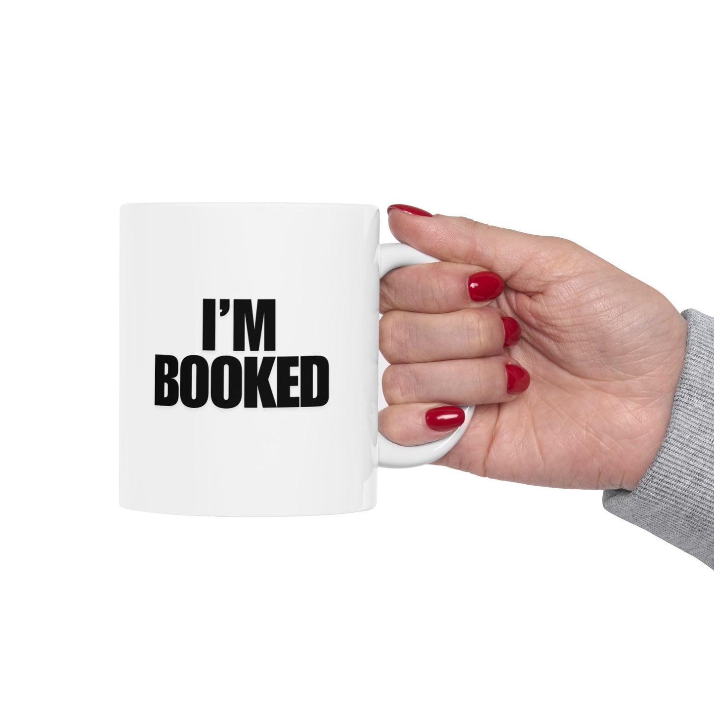 I’m Booked Mug (Black)