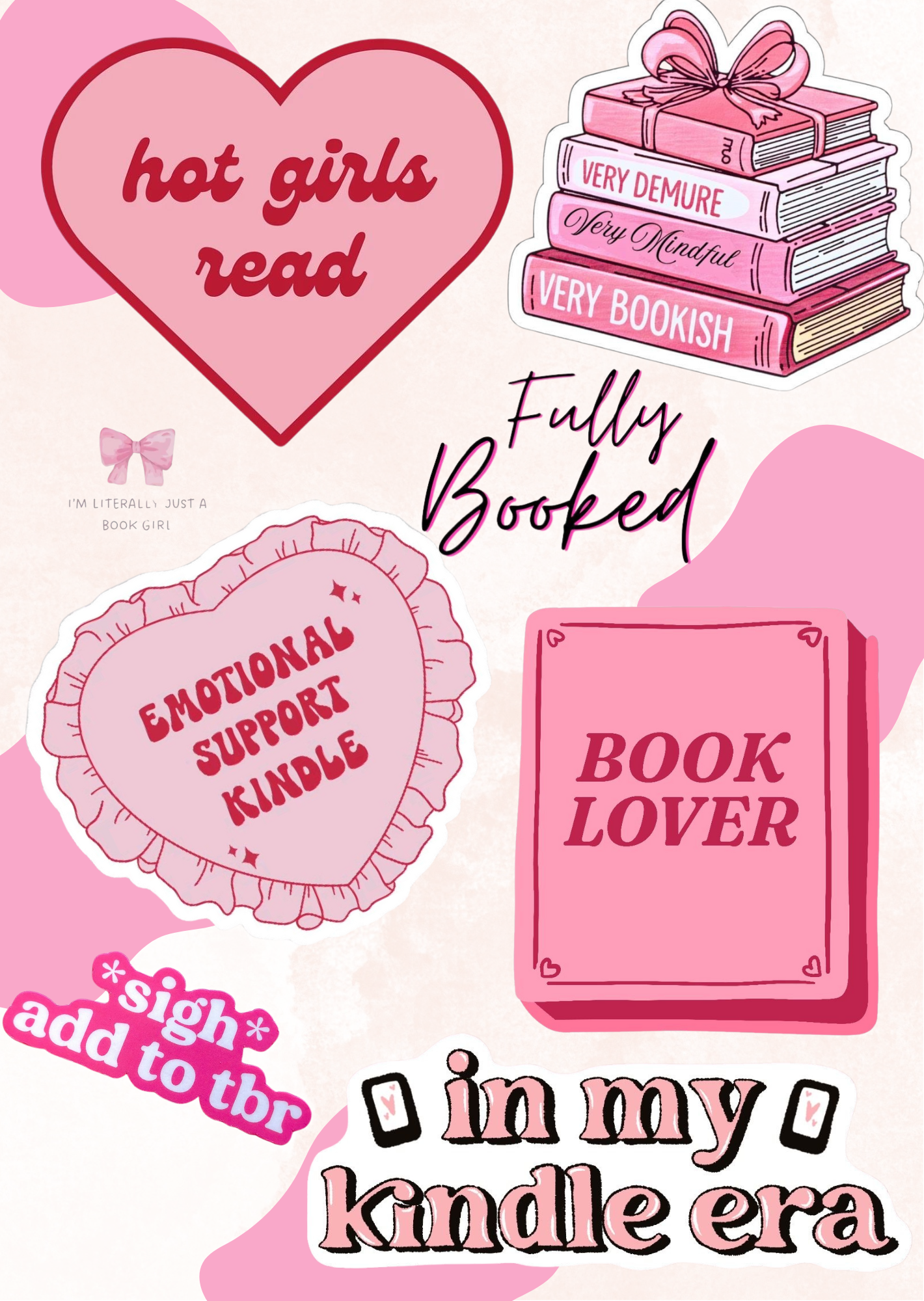 Bookish Kindle Case Insert