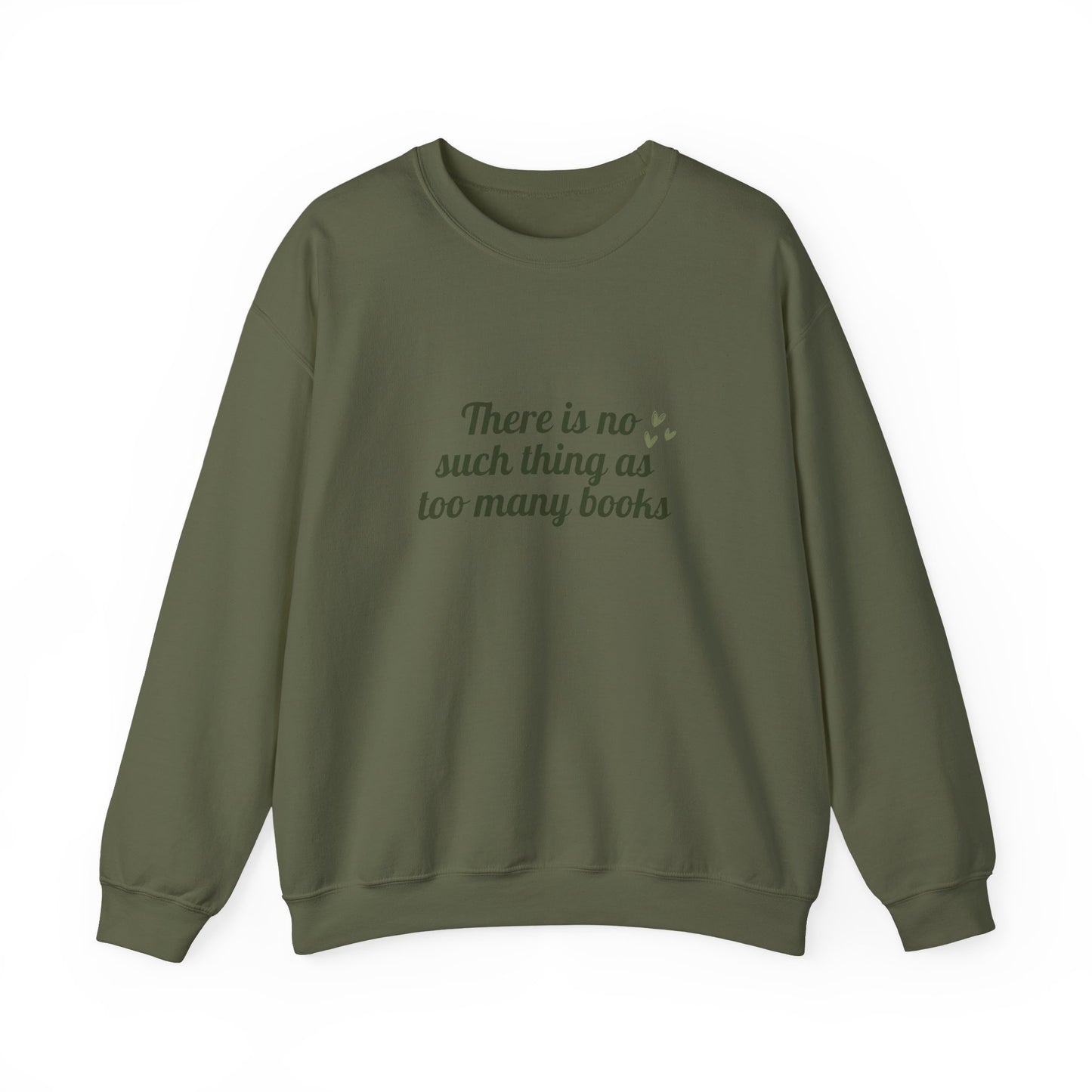 Too Many Books Crewneck