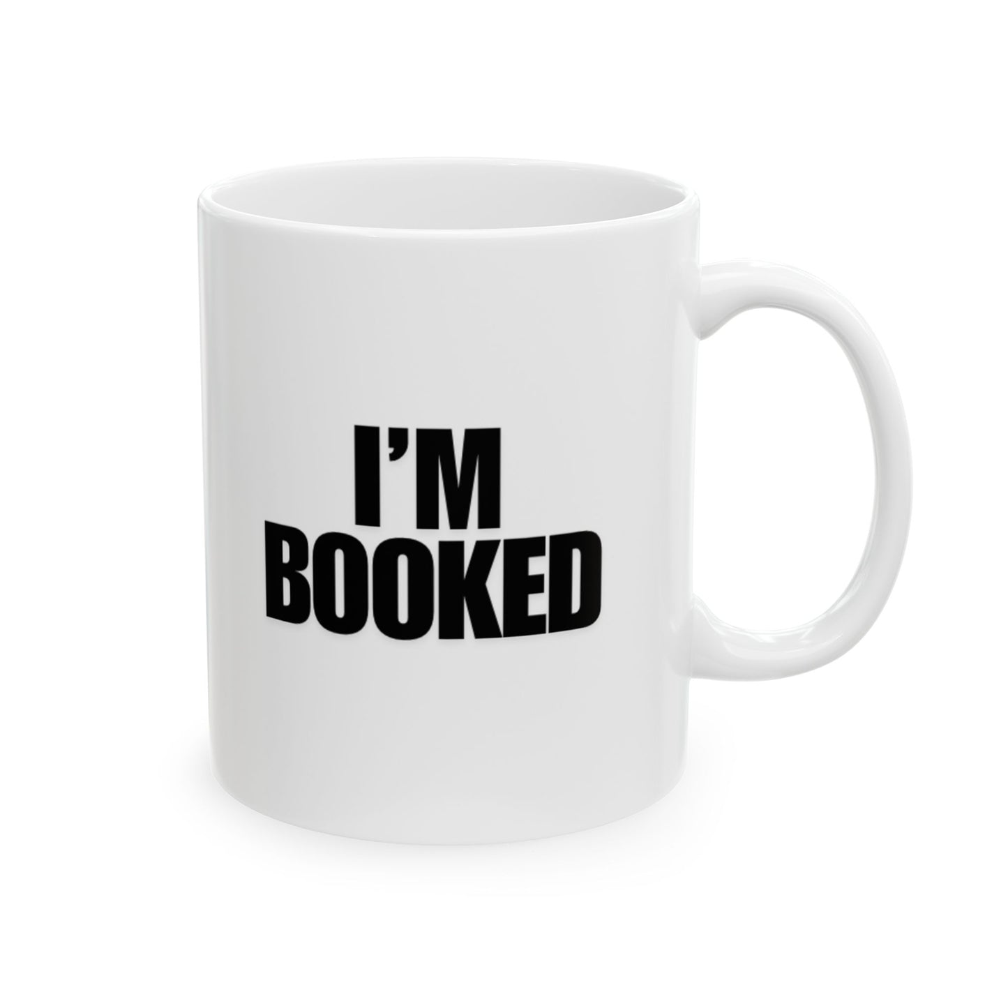 I’m Booked Mug (Black)