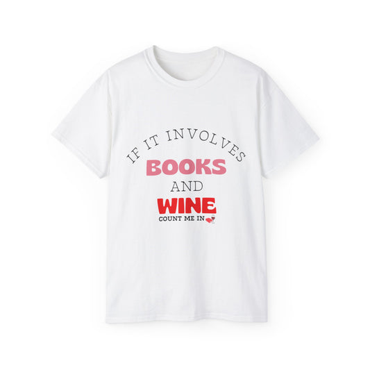 Books & Wine Shirt