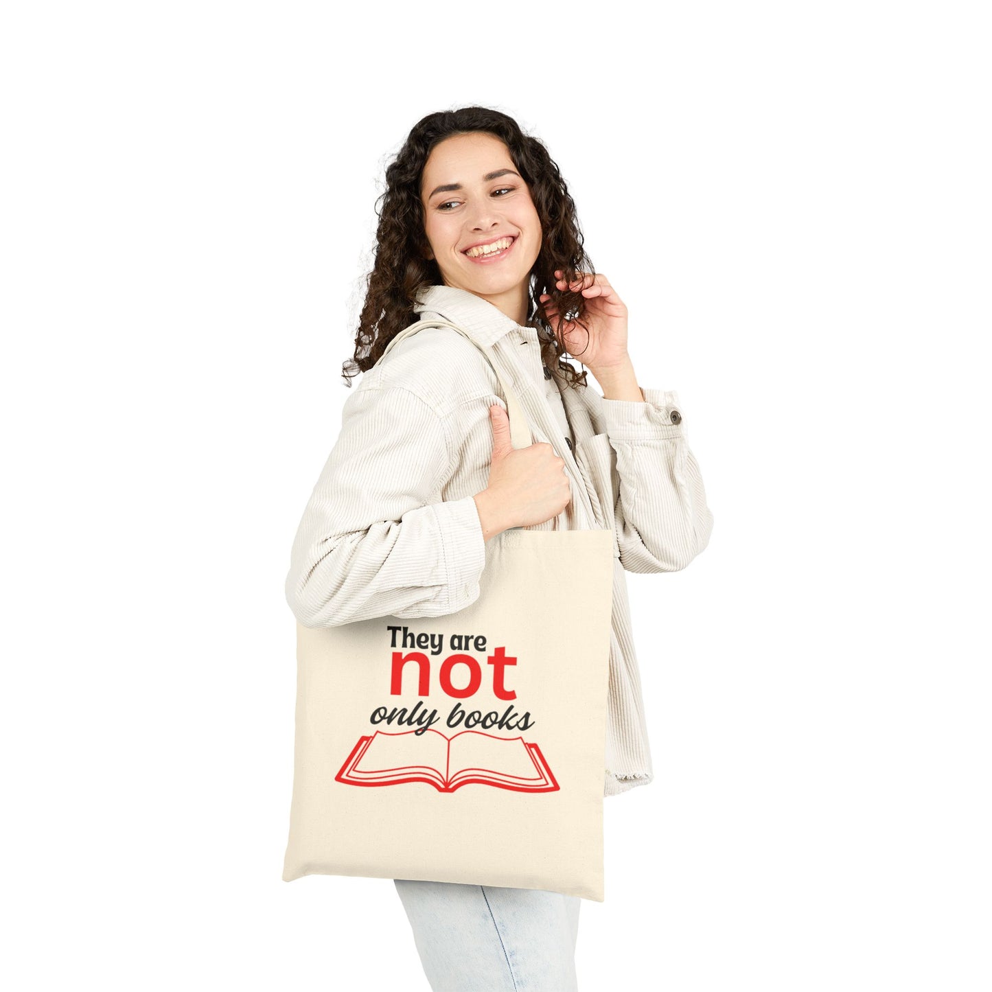 Not Only Books Tote Bag