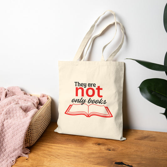 Not Only Books Tote Bag