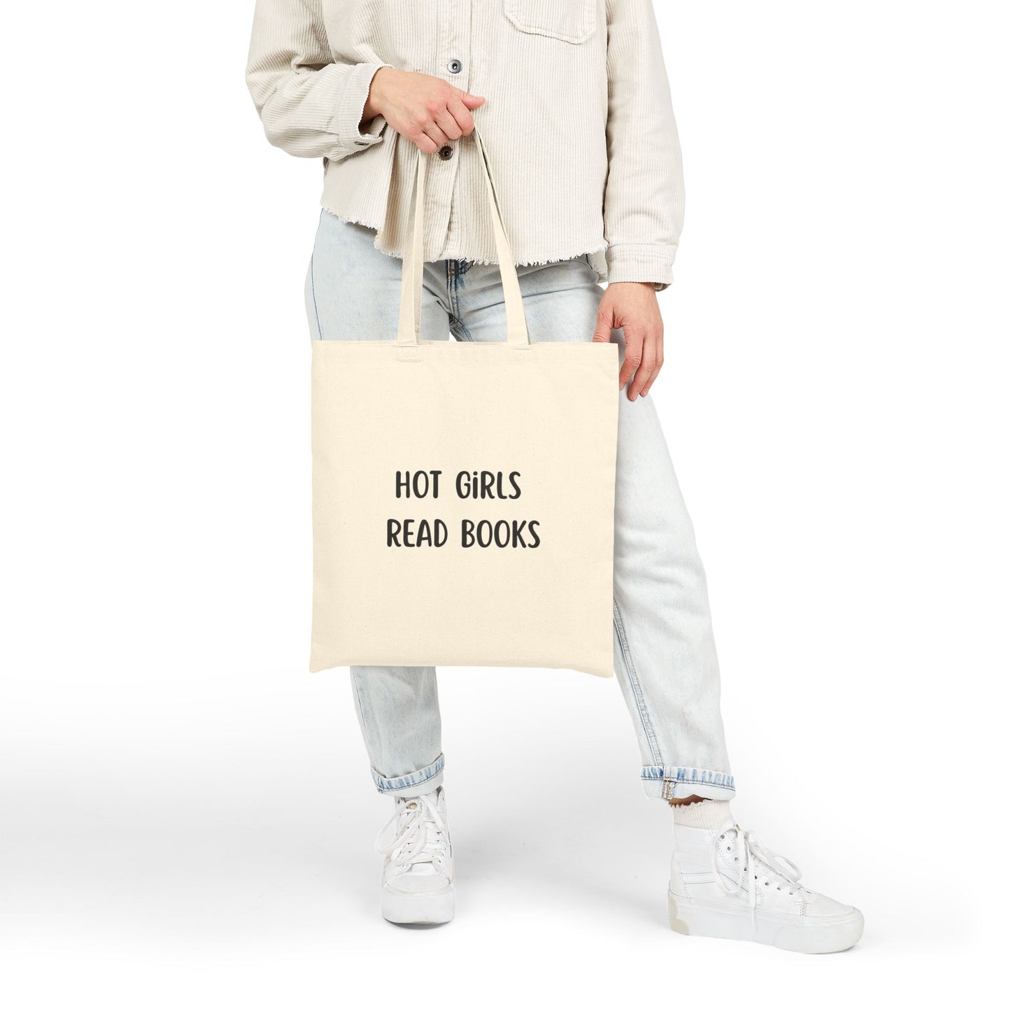 Hot Girls Read Books Tote Bag