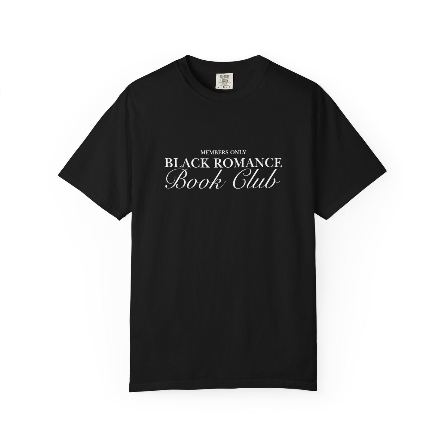 Black Rom Book Club Tee Printify