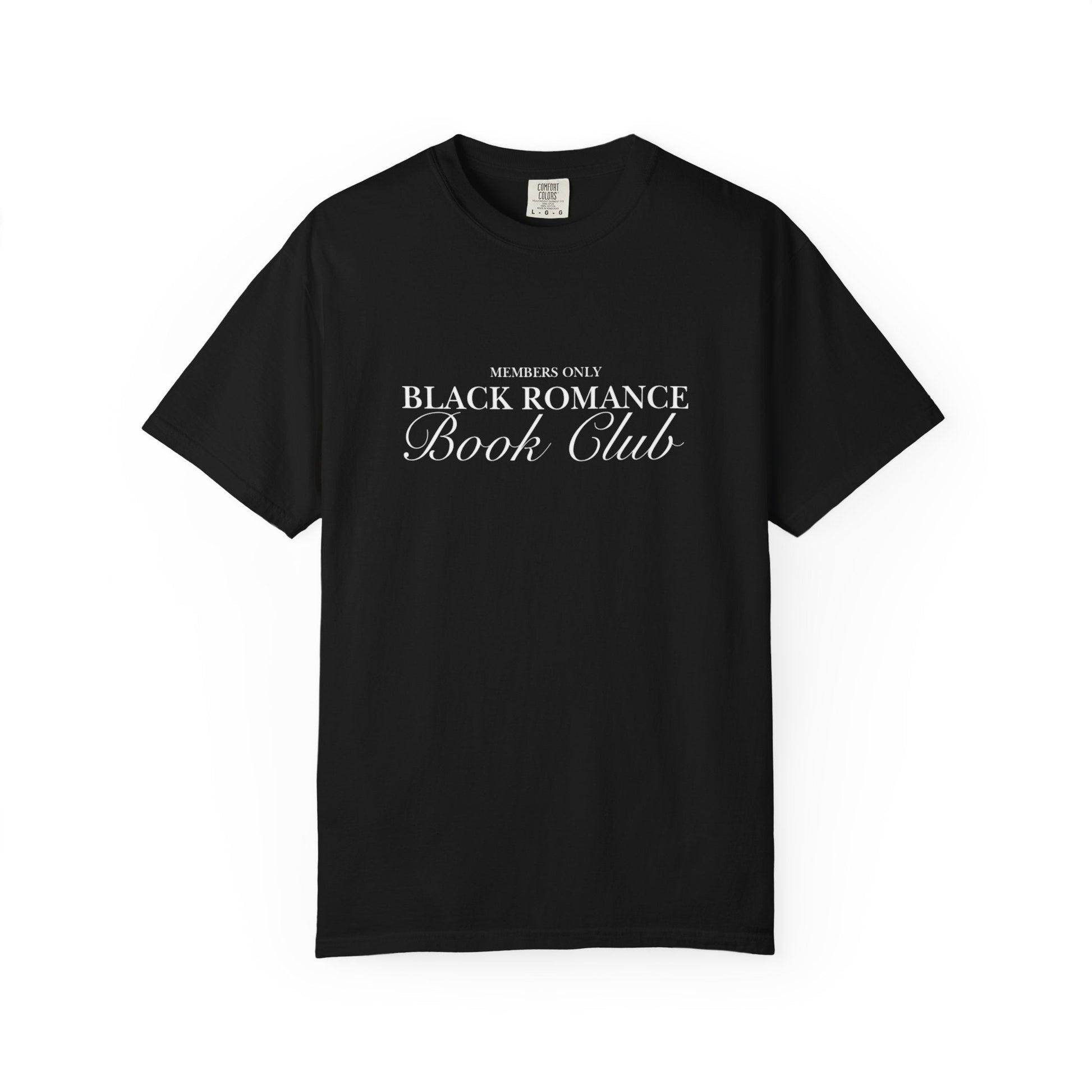 Black Rom Book Club Tee Printify