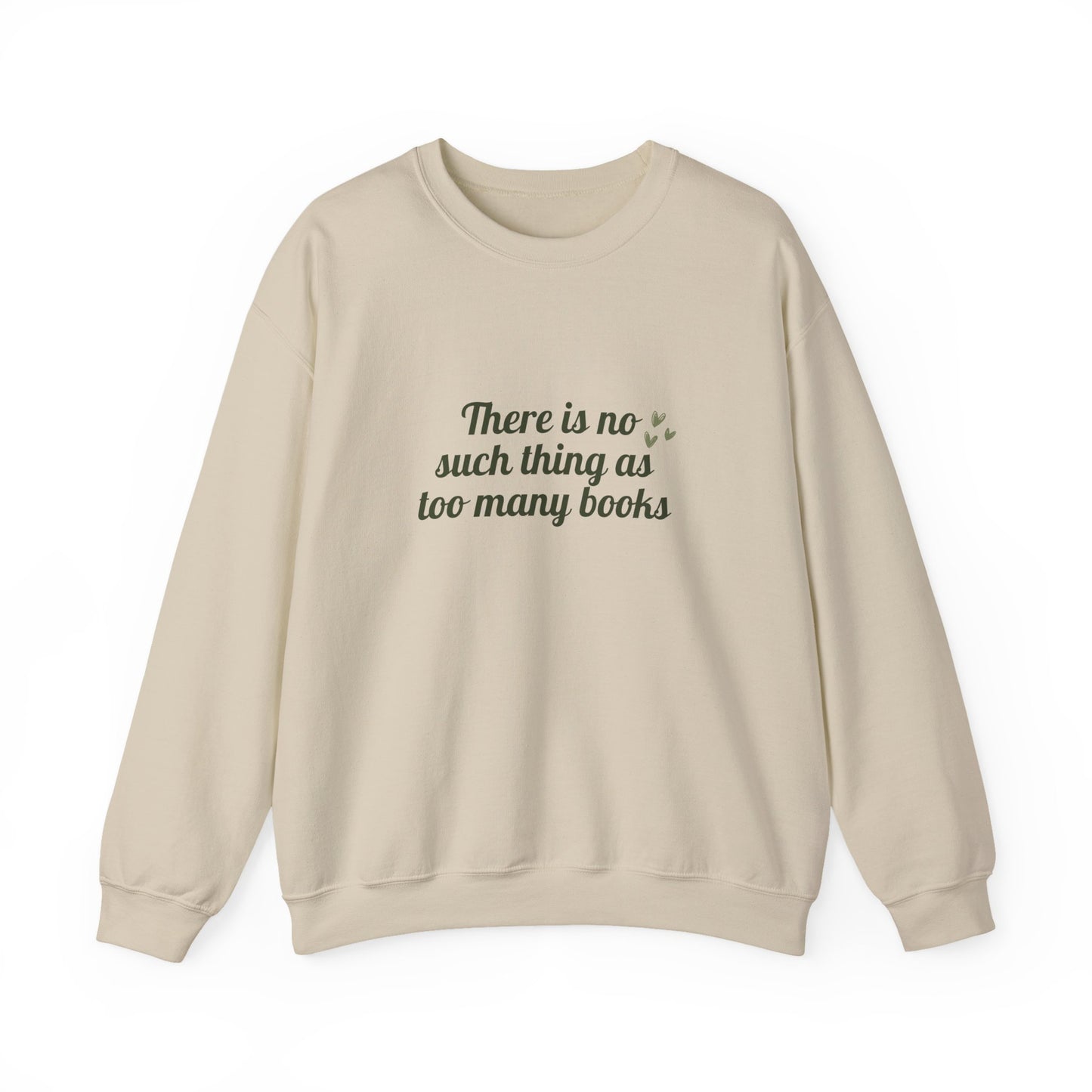 Too Many Books Crewneck