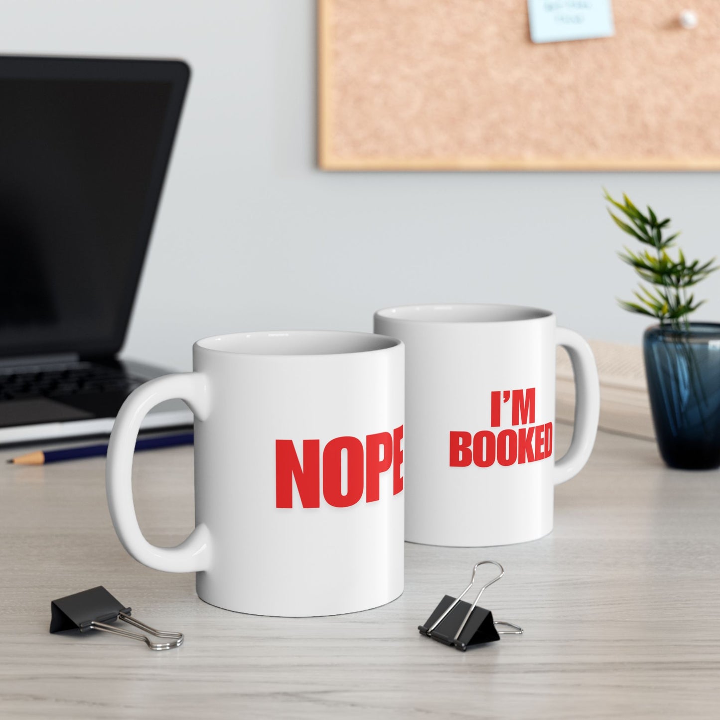 I’m Booked Mug (Red)