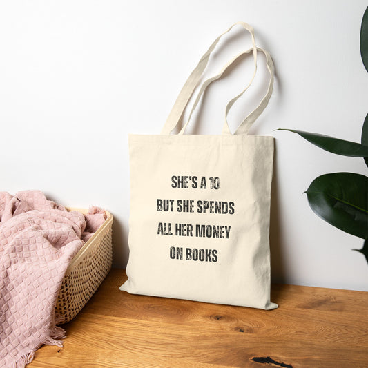 She A 10 Tote Bag (Black)
