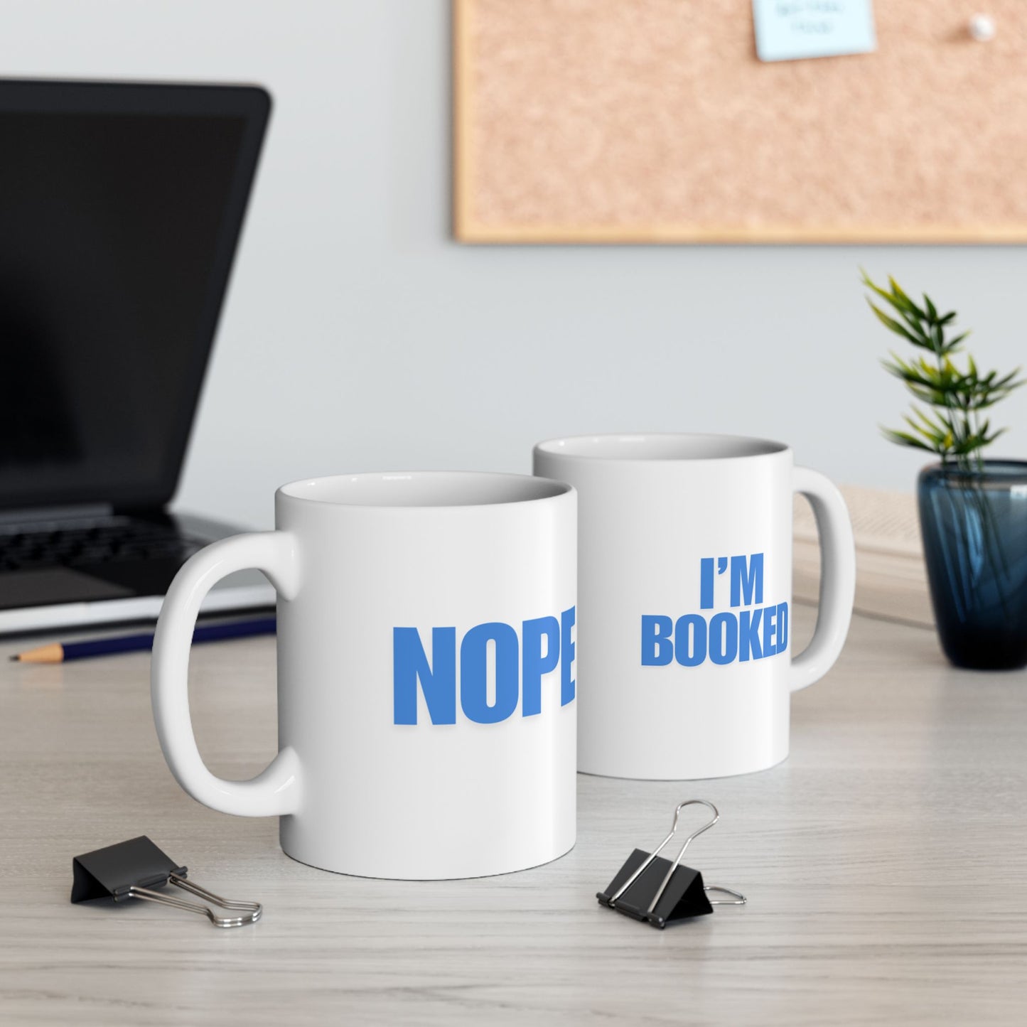 I’m Booked Mug (Blue)