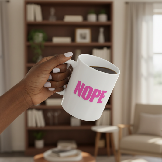 I’m Booked Mug (Pink) Printify