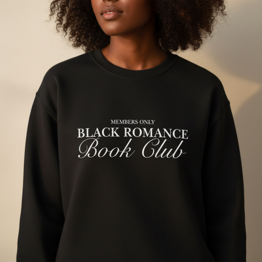 Black Rom Book Club Sweatshirt
