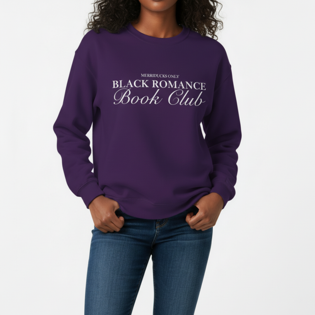 Black Rom Book Club Sweatshirt