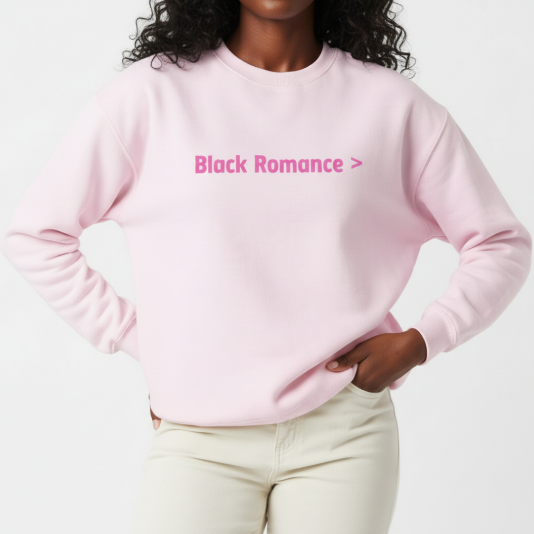 Black Romance Crewneck