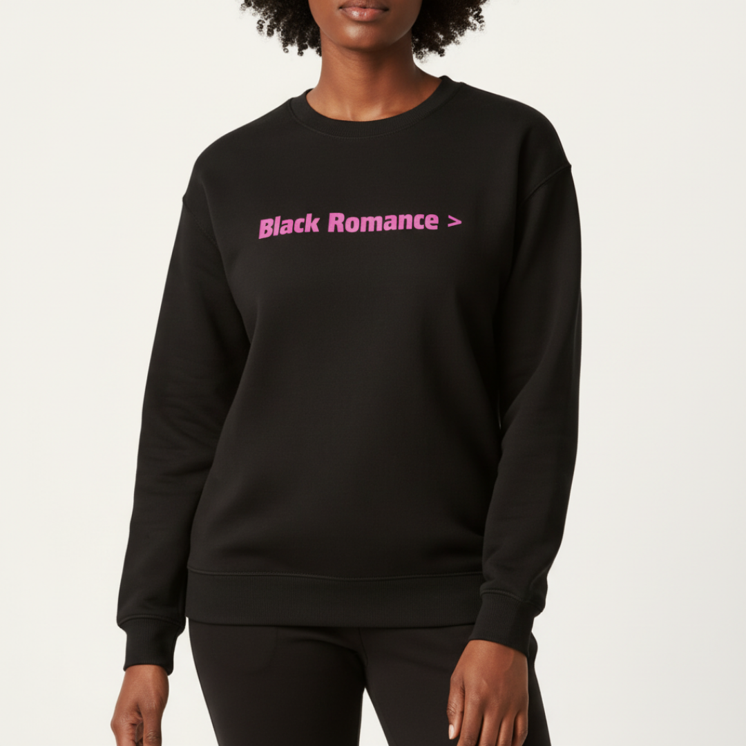 Black Romance Crewneck