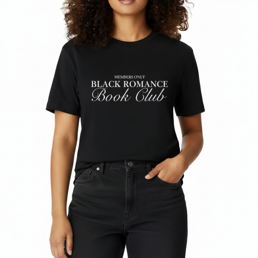 Black Rom Book Club Tee Printify