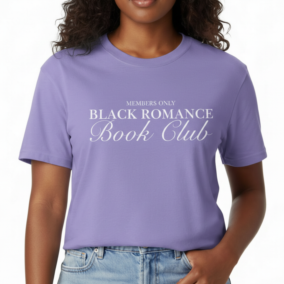 Black Rom Book Club Tee Printify