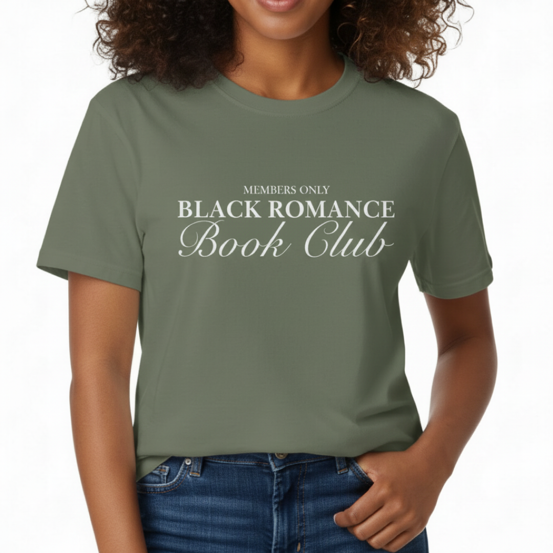 Black Rom Book Club Tee Printify