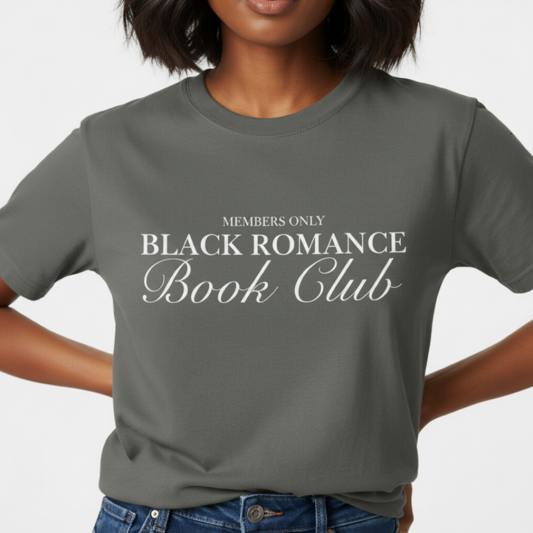 Black Rom Book Club Tee Printify