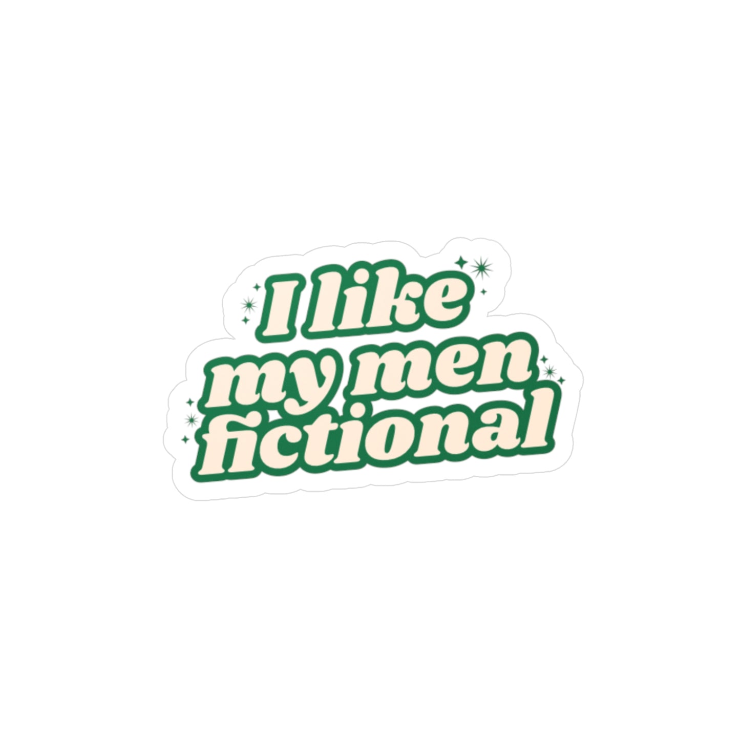 Fictional Men Sticker