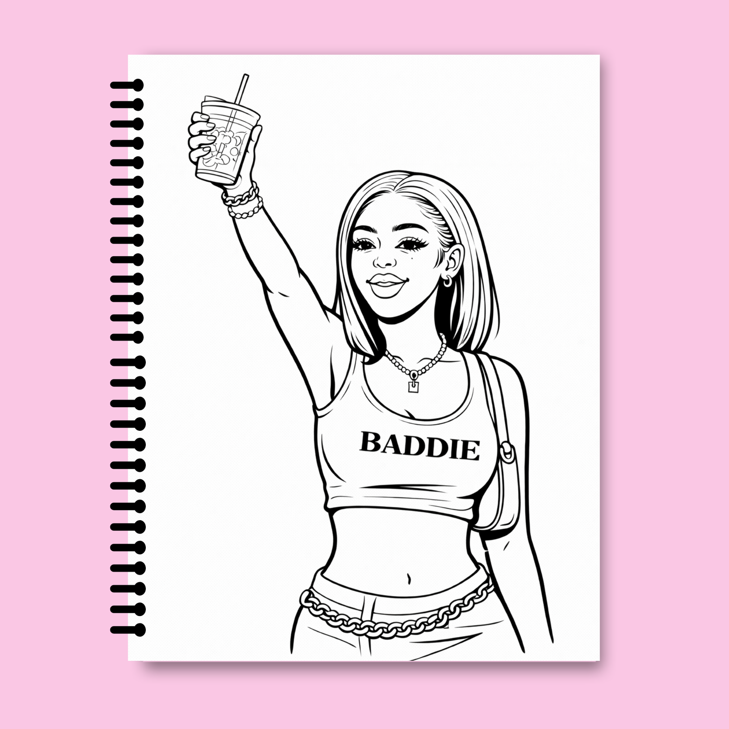 The Self-Care Coloring Book for Your Main Character Era (FMC Vol.1) In Between The Spines