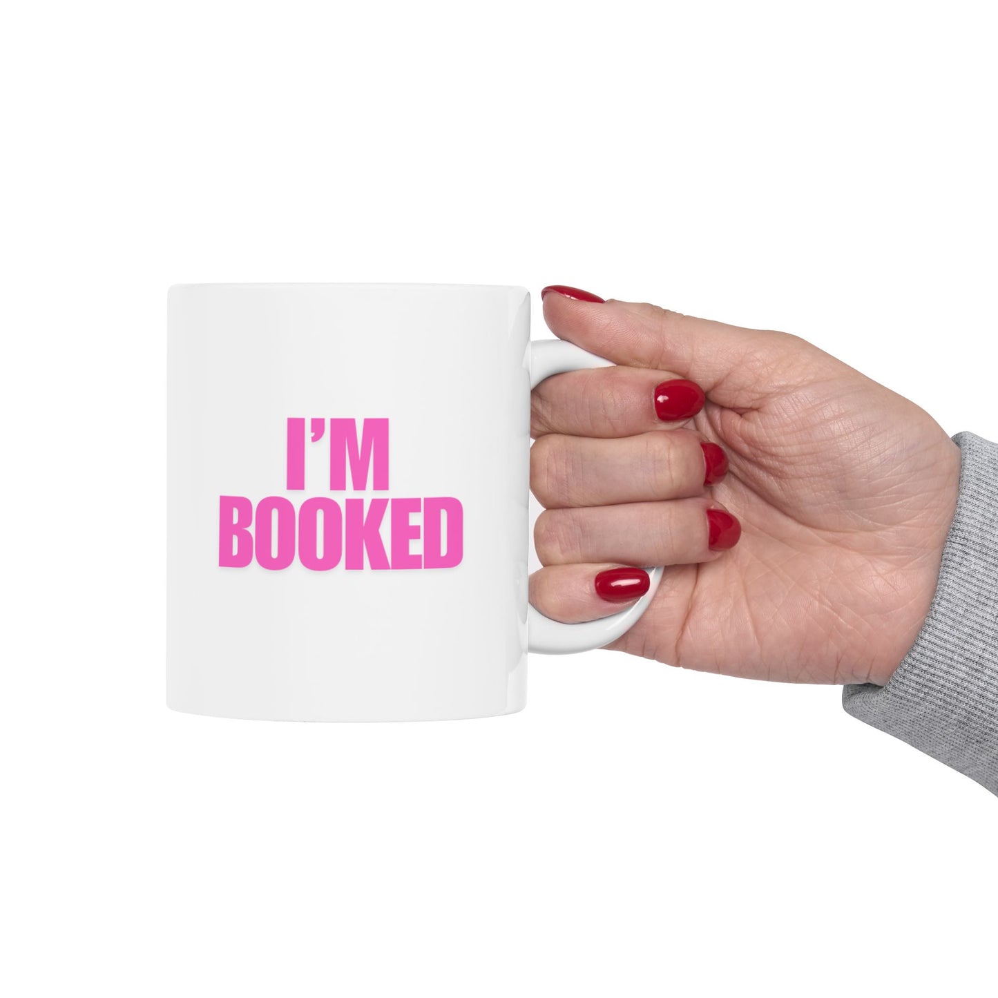 I’m Booked Mug (Pink)
