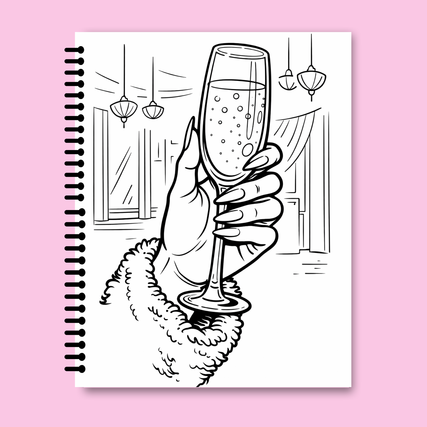 The Self-Care Coloring Book for Your Main Character Era (FMC Vol.1) In Between The Spines