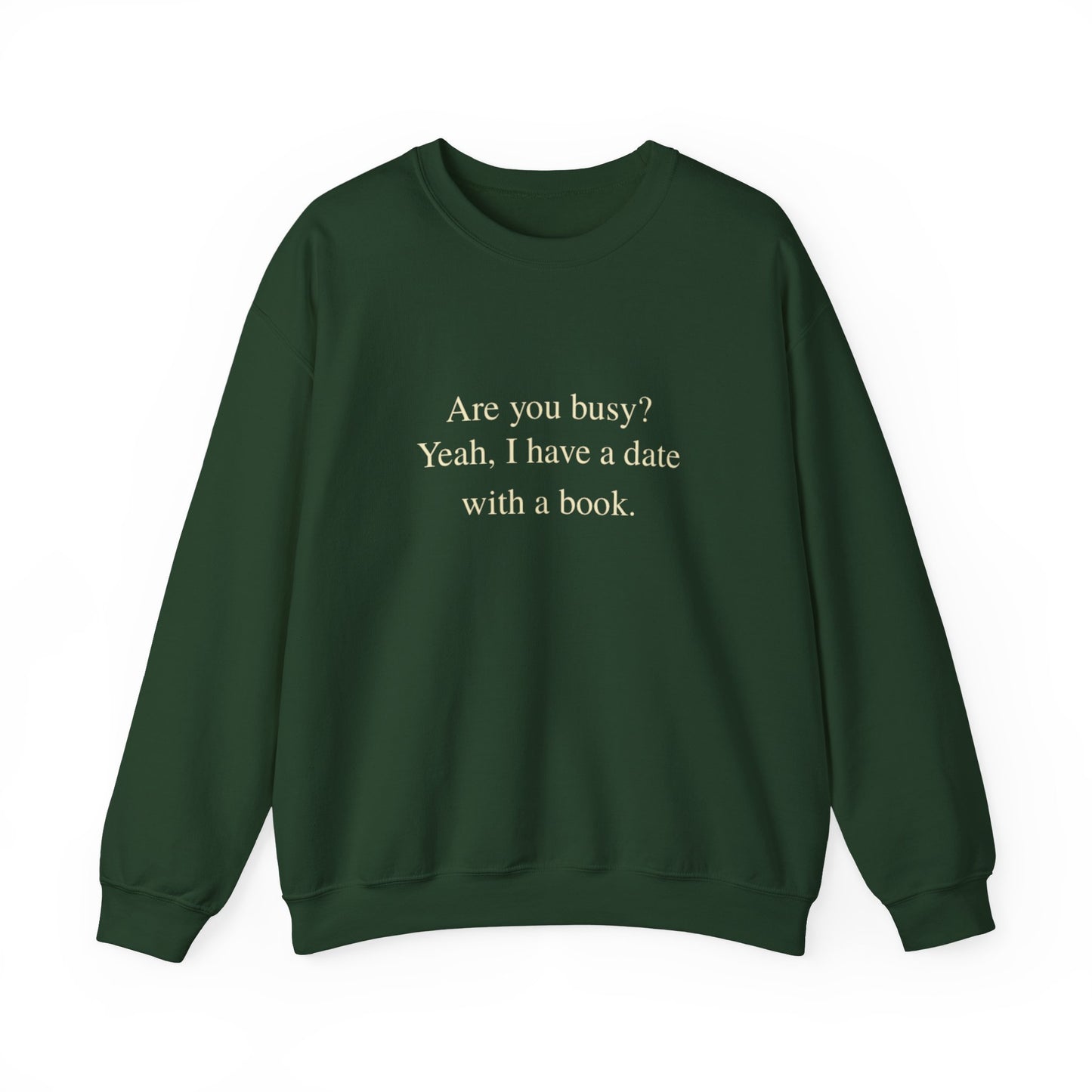 Date with a Book Sweatshirt