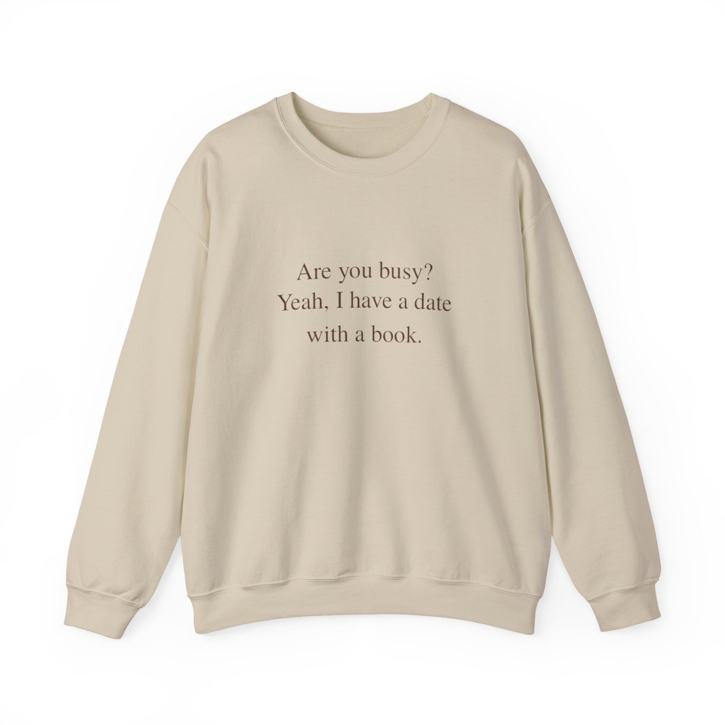 Date with a Book Sweatshirt