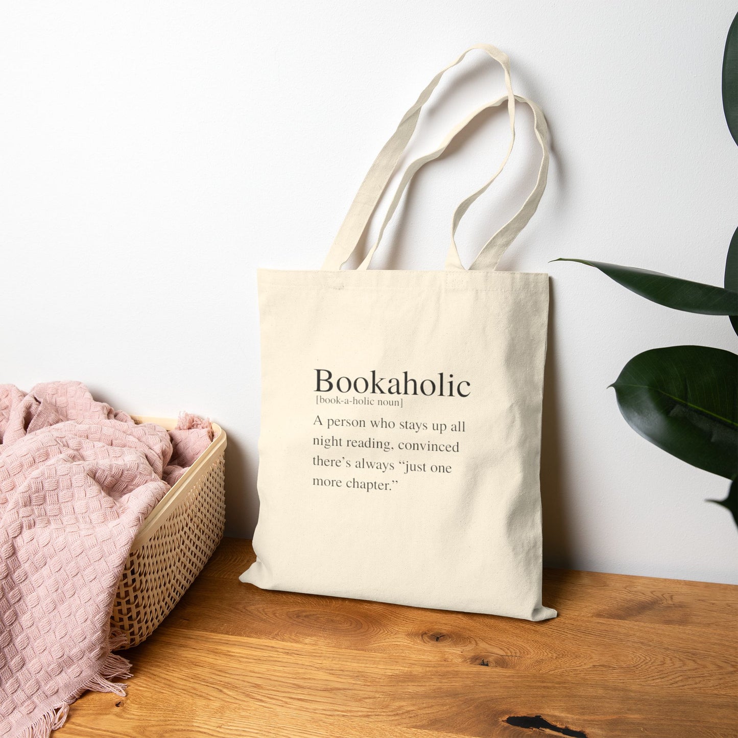 Bookaholic Tote Bag