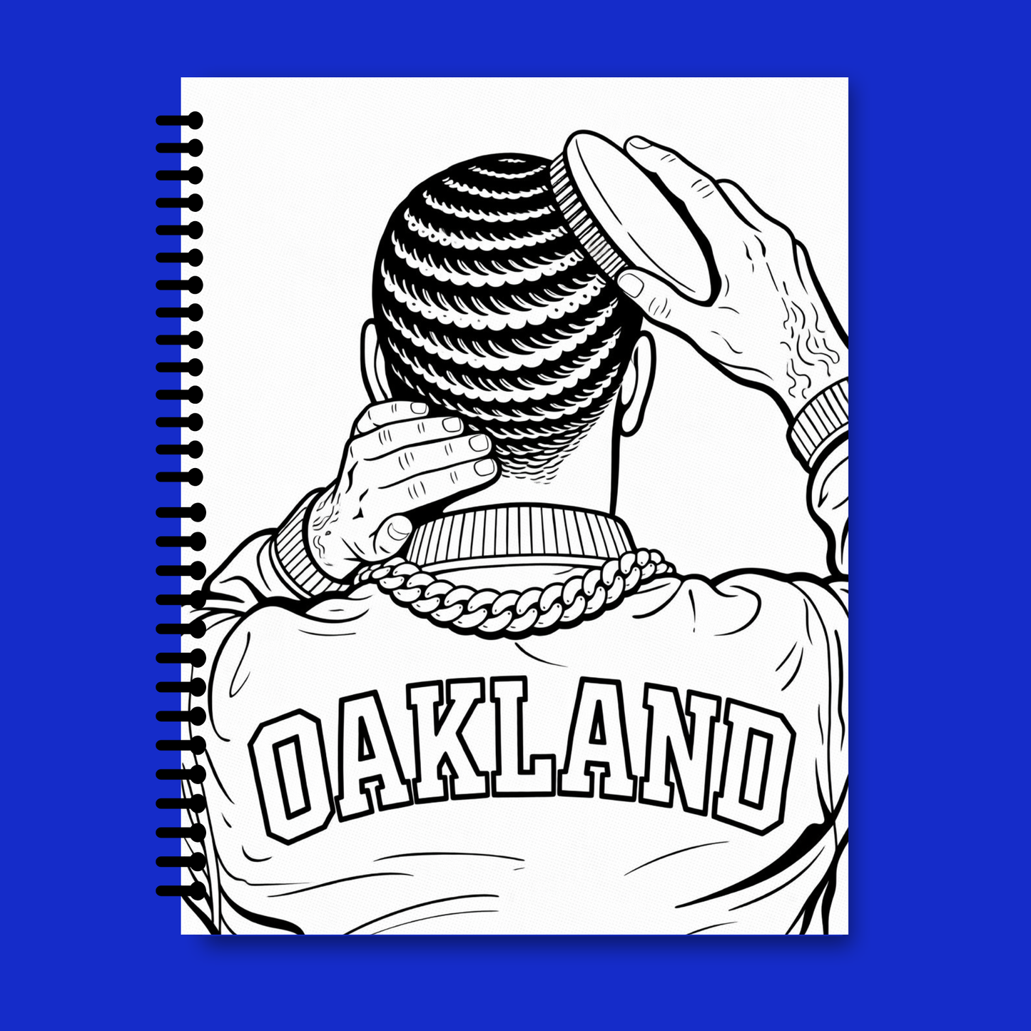 Spiral Bound Relaxation Coloring Book (MMC Vol. 1) In Between The Spines