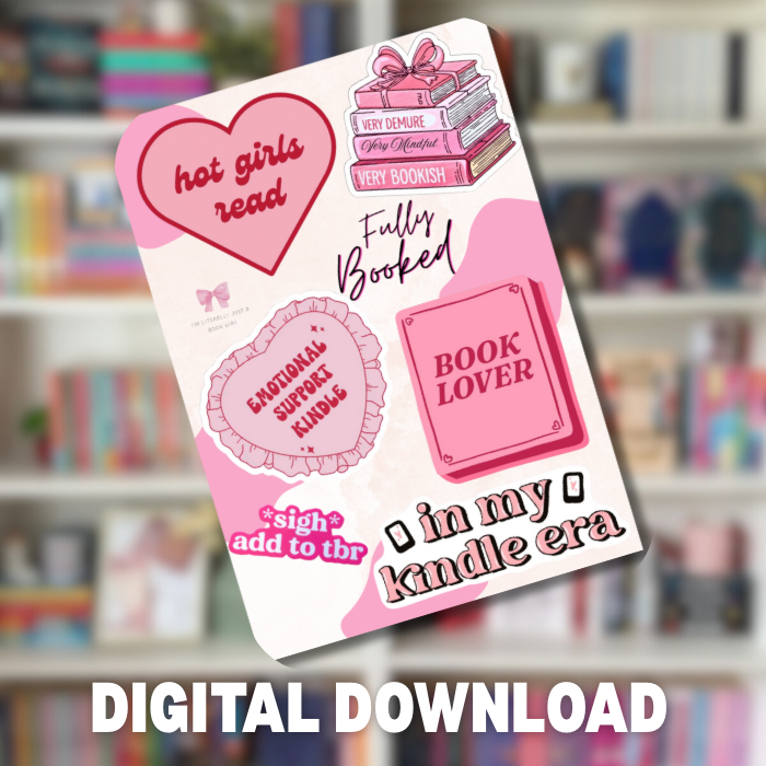 Bookish Kindle Case Insert