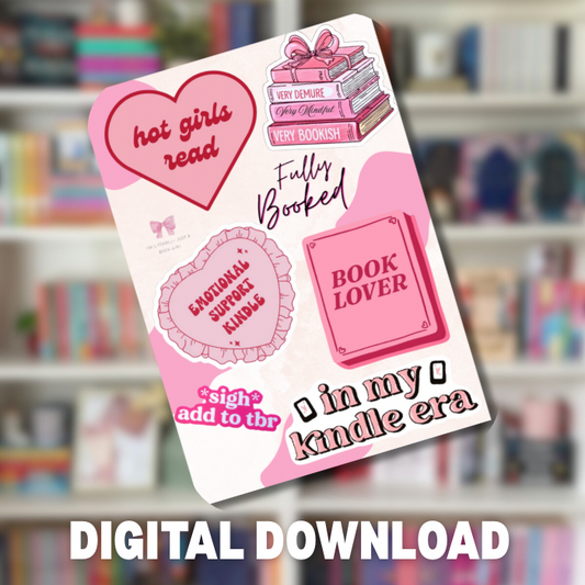 Bookish Kindle Case Insert